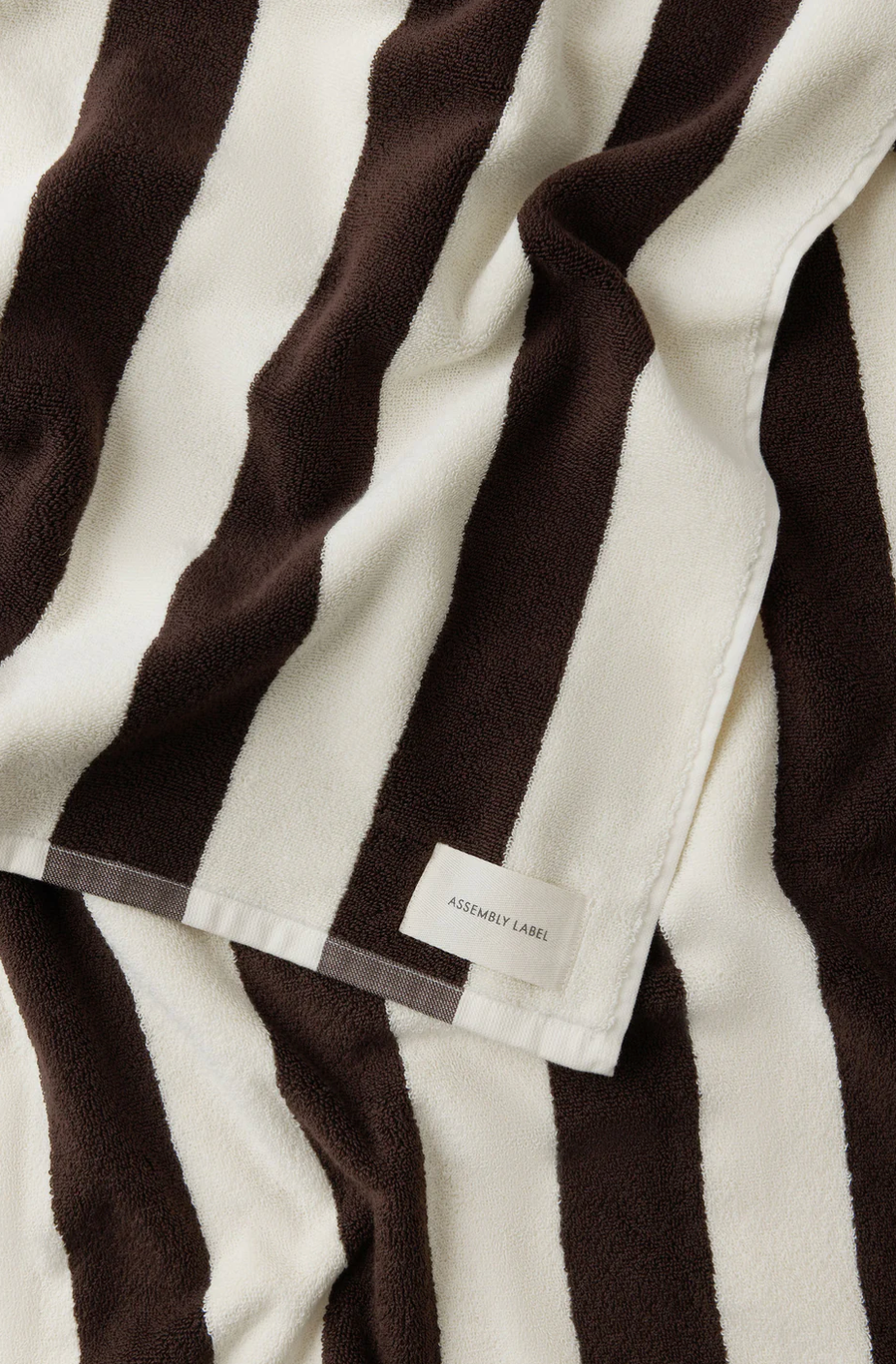 Assembly Label Signature Stripe Beach Towel
