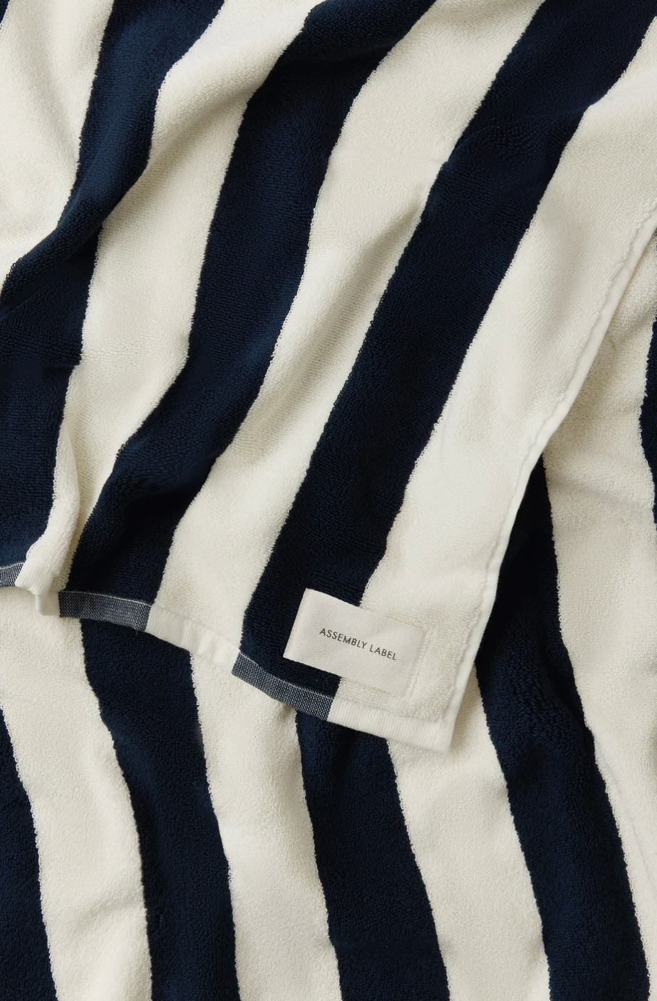 Assembly Label Signature Stripe Beach Towel