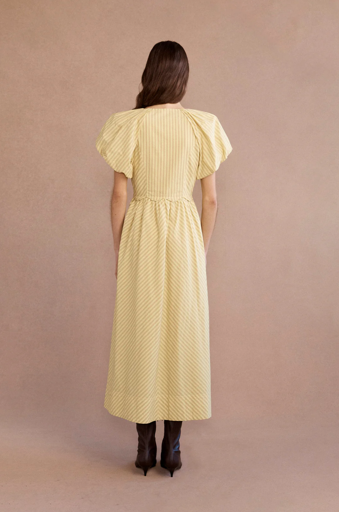 Lovaan Rose Midi Dress