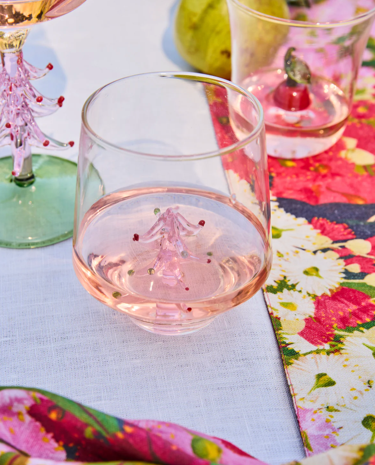 Kip & Co Tickled Pink Christmas Tumblers