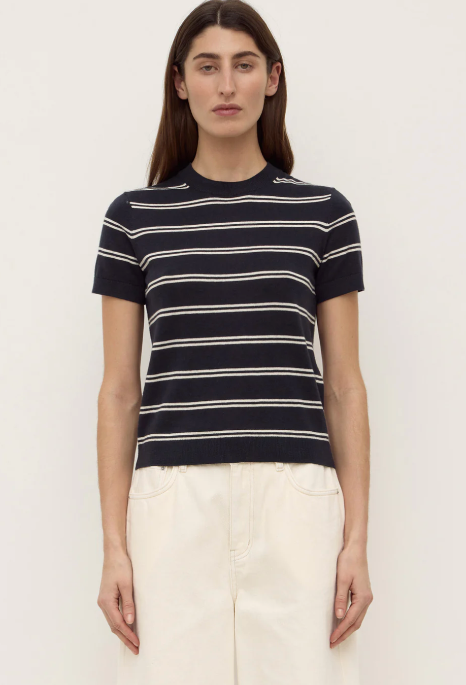 Assembly Label Allison Cotton Cashmere Tee
