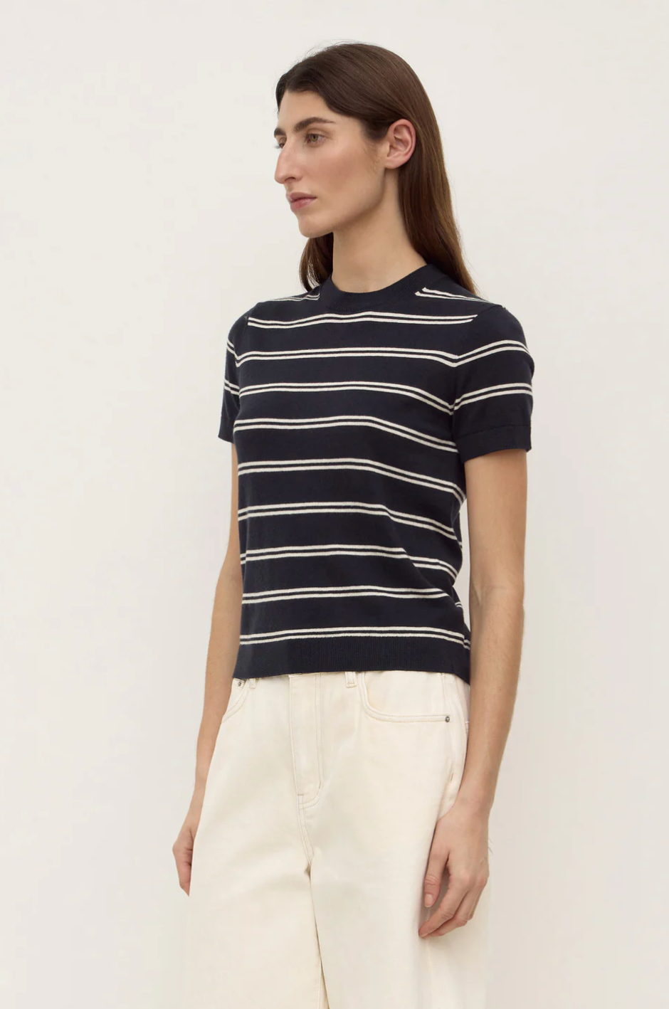 Assembly Label Allison Cotton Cashmere Tee