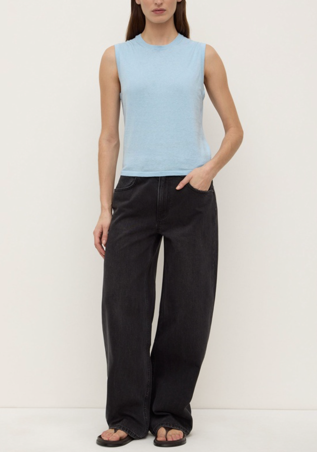 Assembly Label Helena Cotton Cashmere Vest