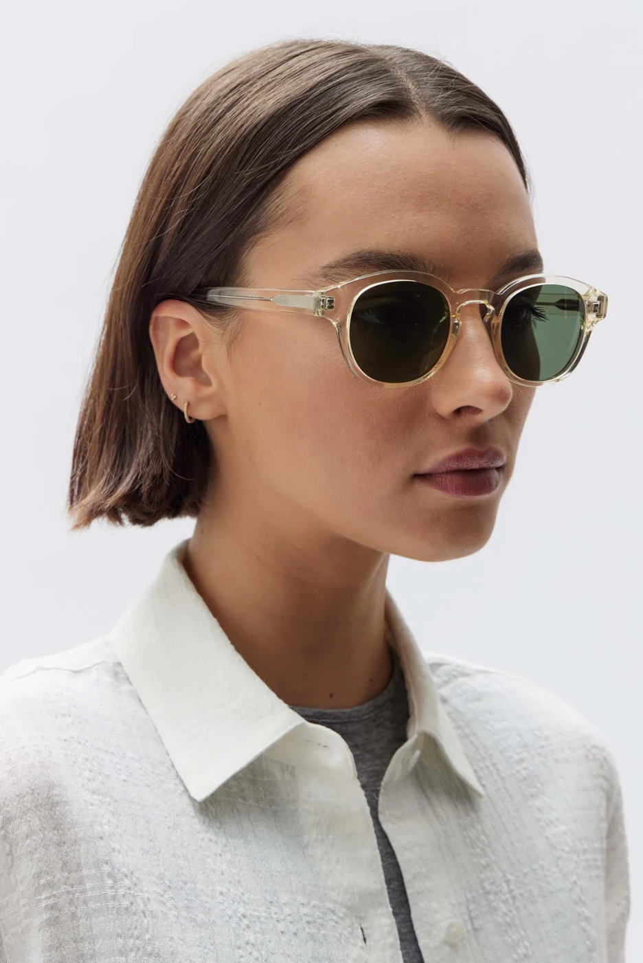 Assembly Label Round Frame Pannacotta