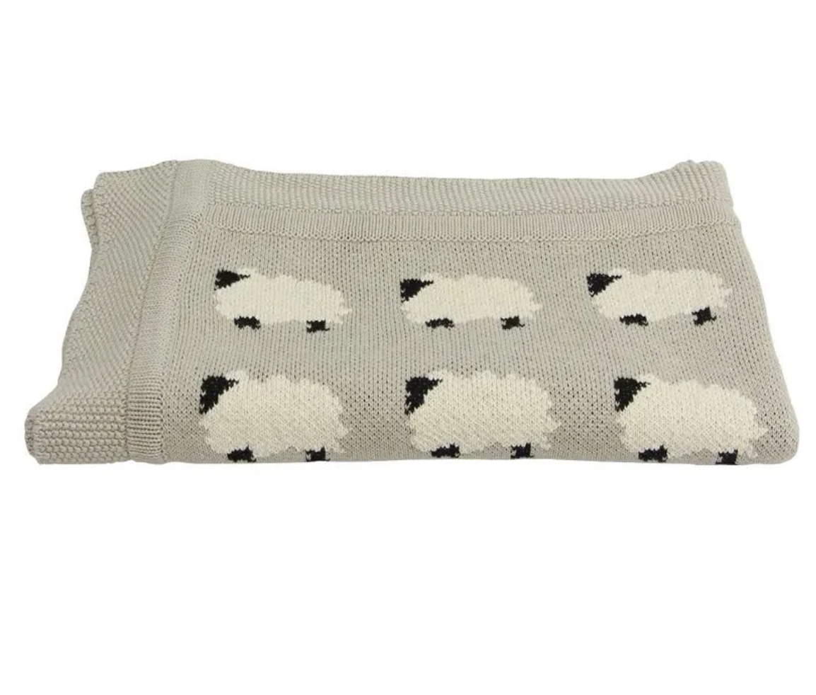 Petite Counting Sheep Throw
