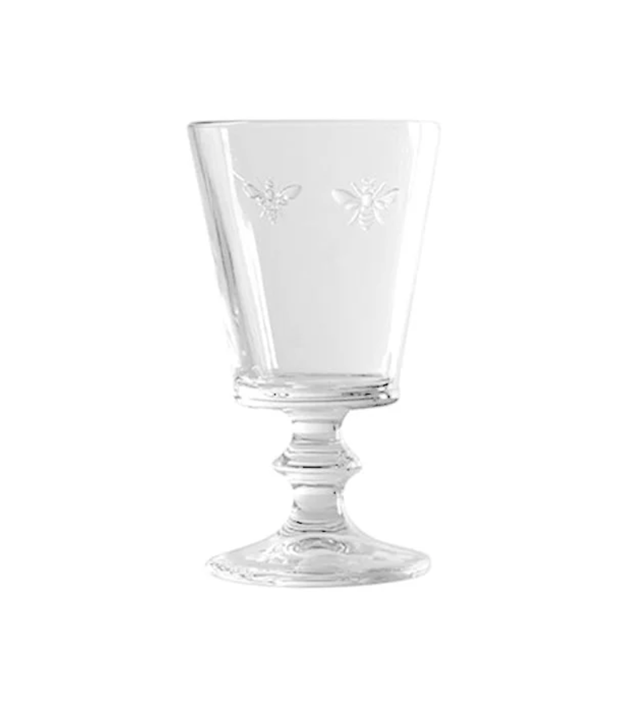 French Bee Wine Goblet