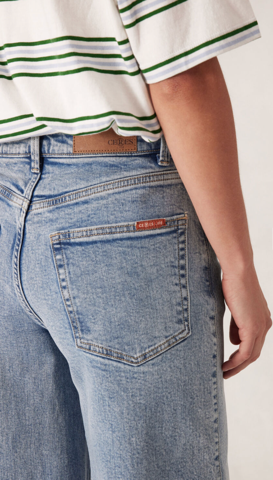Ceres Life Evie Wide Leg Jean