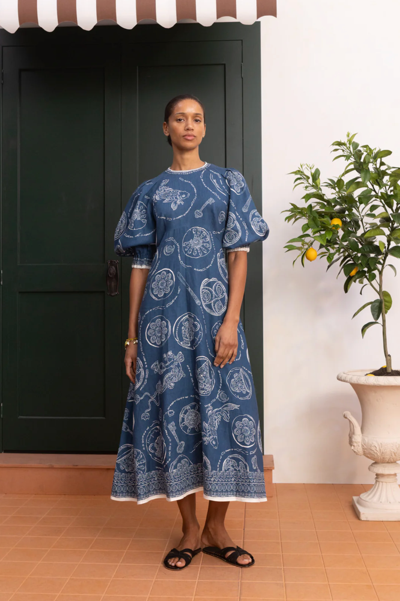 Alemais Lucky Midi Dress