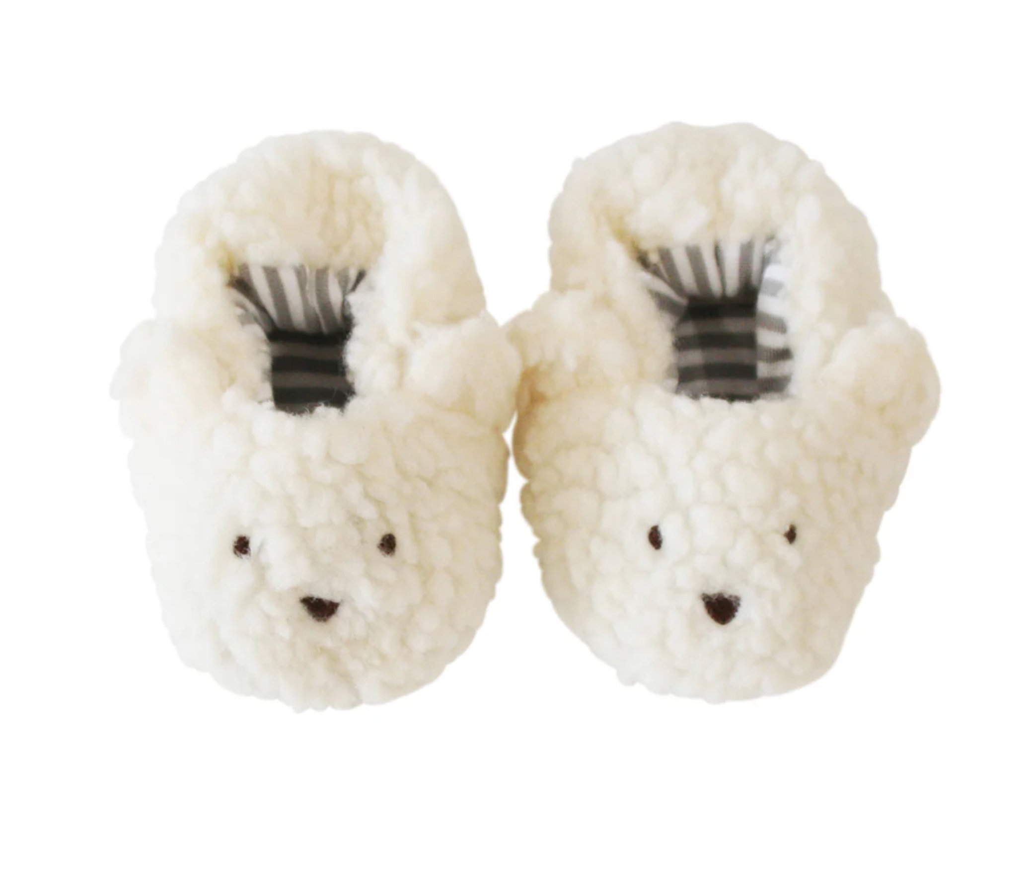 Alimrose Sherpa Bear Booties