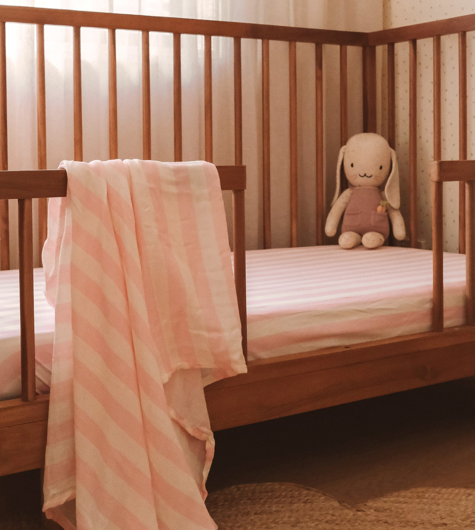 Fox & Fallow Organic Fitted Cot Sheet