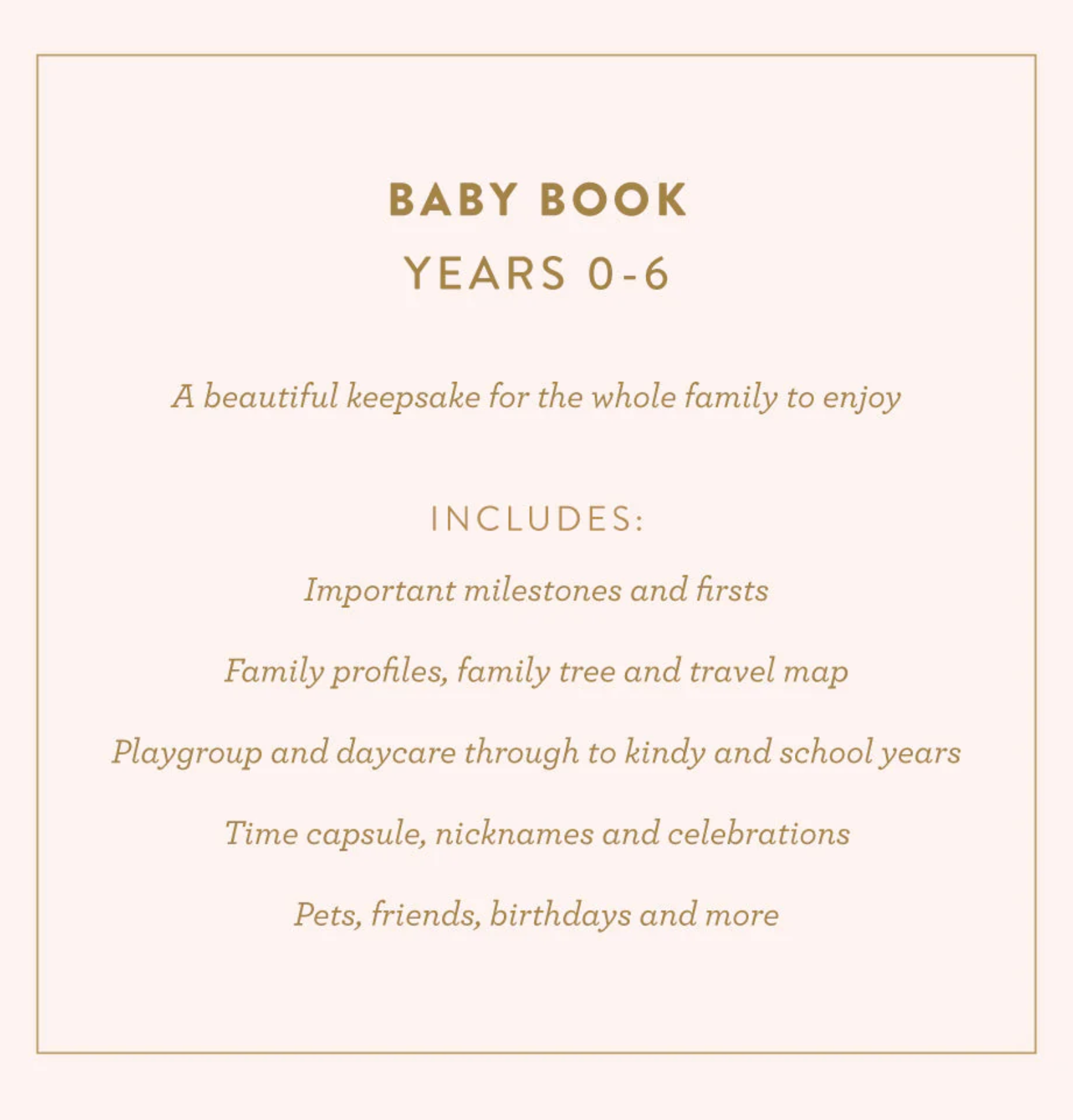 Fox & Fallow Baby Book Broderie
