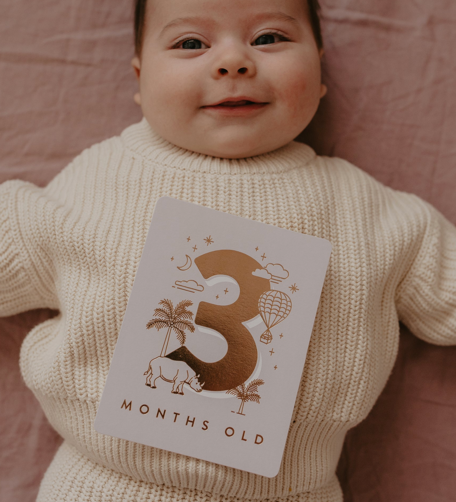 Fox & Fallow Baby Milestone Cards