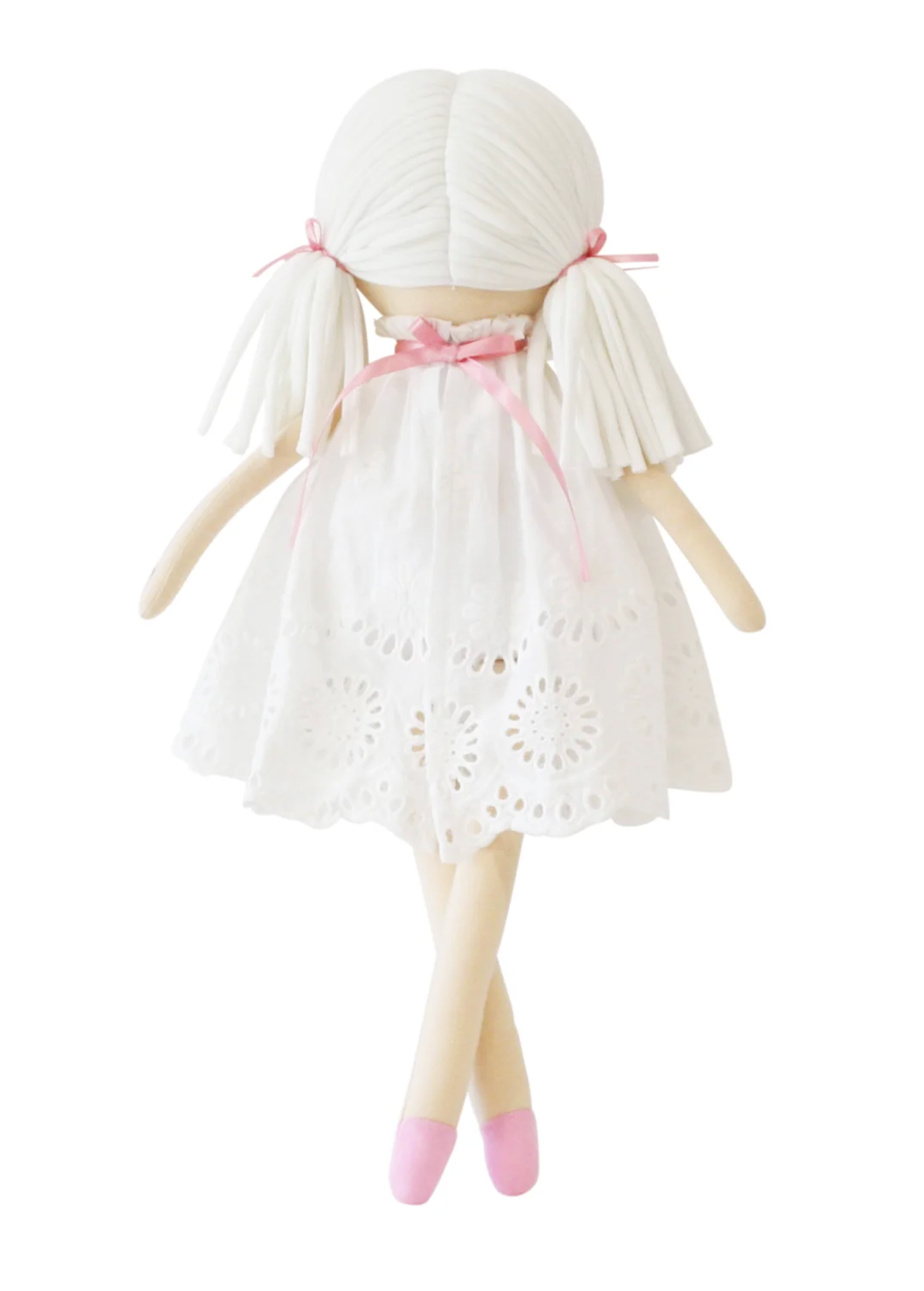 Alimrose Frankie Broderie Dress Doll 42cm