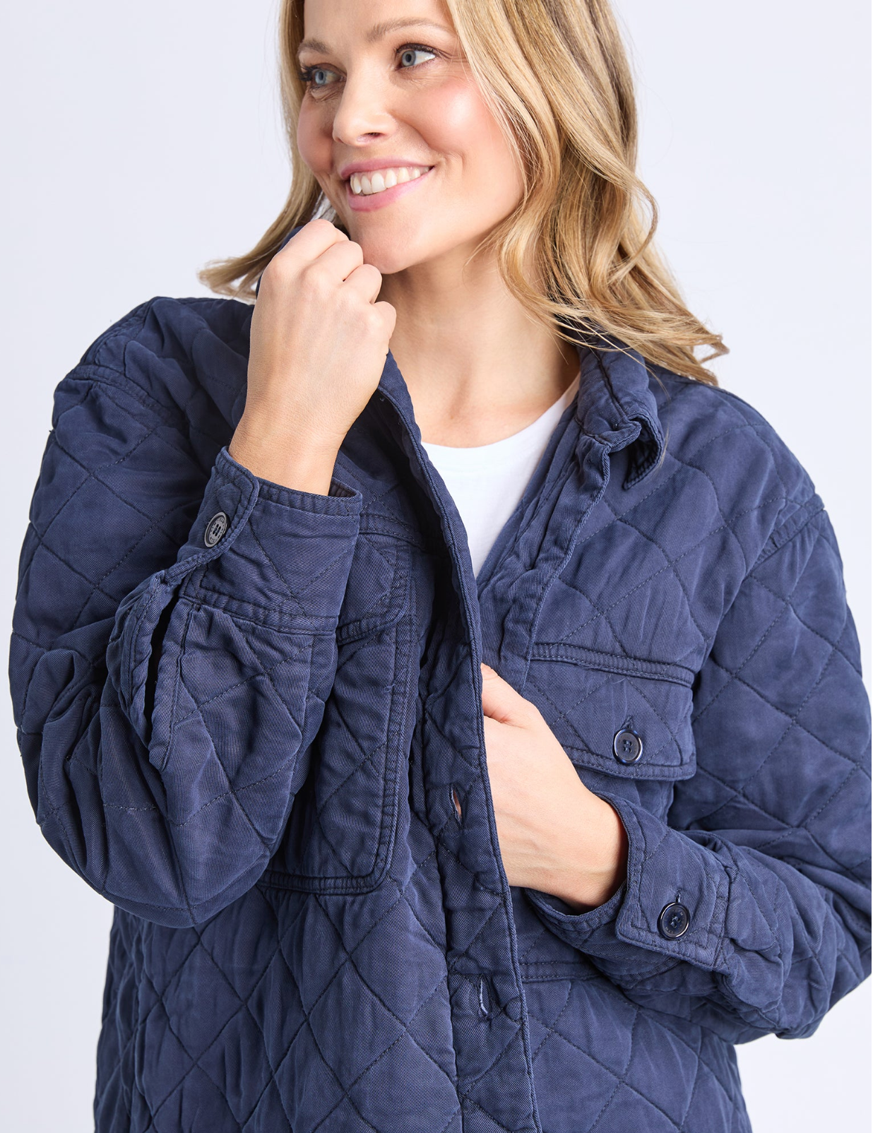 Elm Lifestyle Quilted Shacket