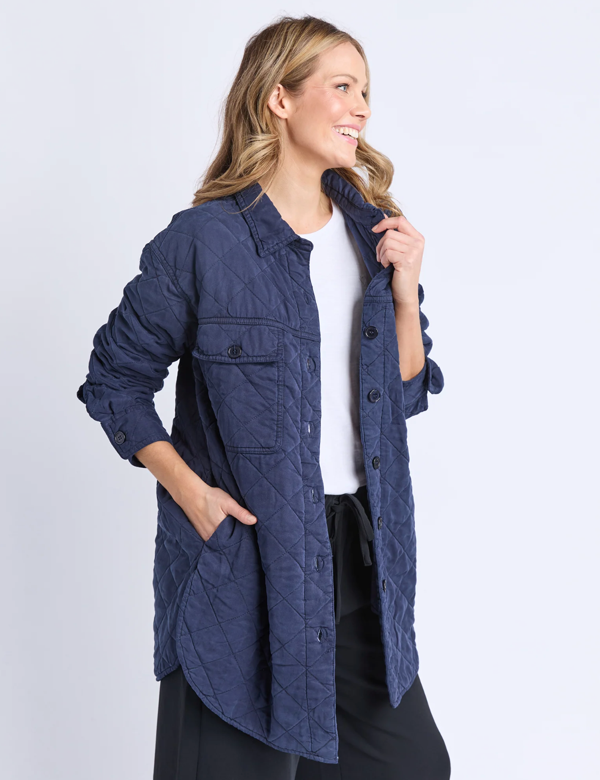 Elm Lifestyle Quilted Shacket
