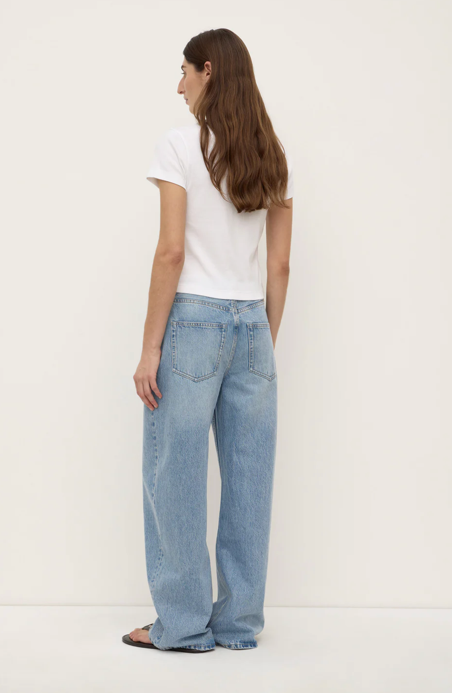 Assembly Label Low Curve Mid Rise Jean