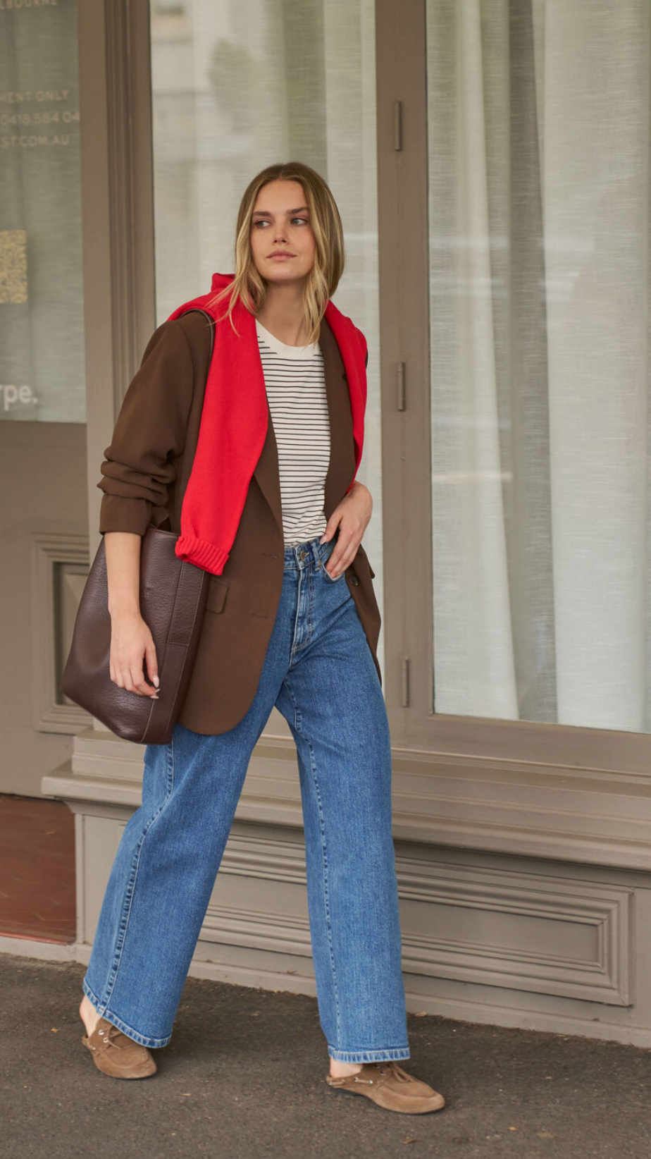 Ceres Life Evie Wide Leg Jean