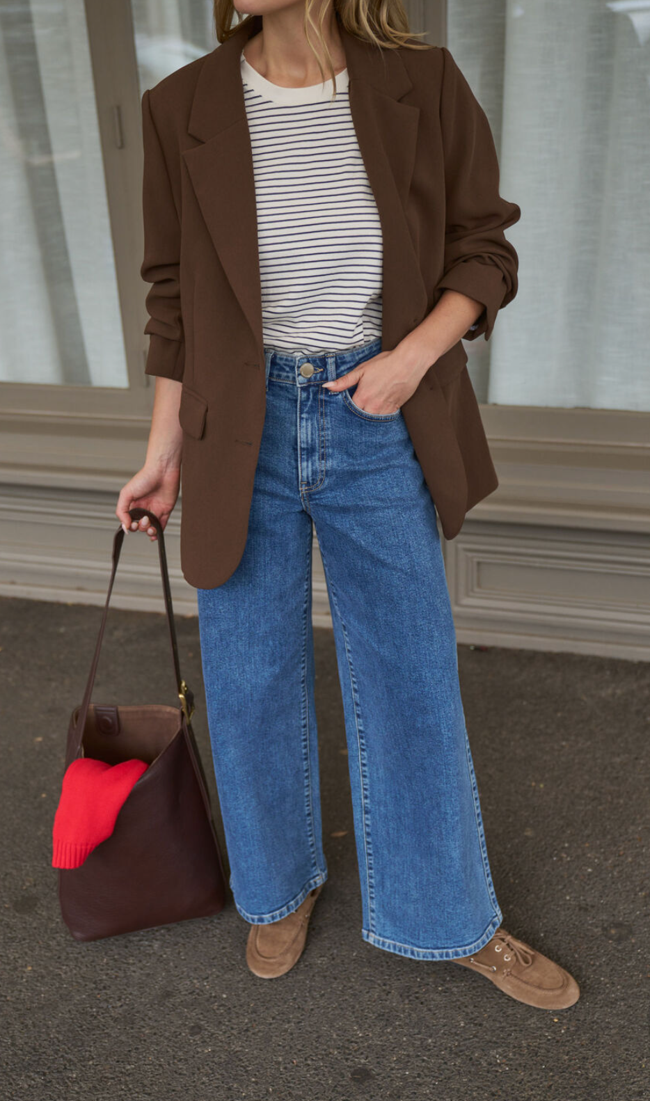 Ceres Life Evie Wide Leg Jean