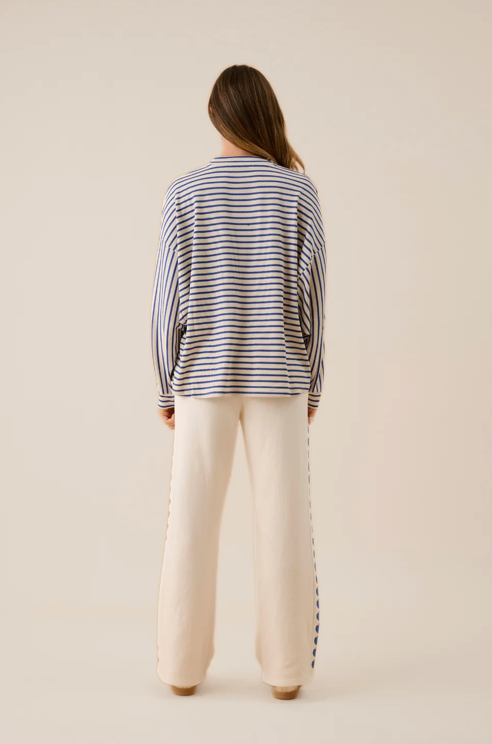 Araminta James AMJ Waffle L/S Tee