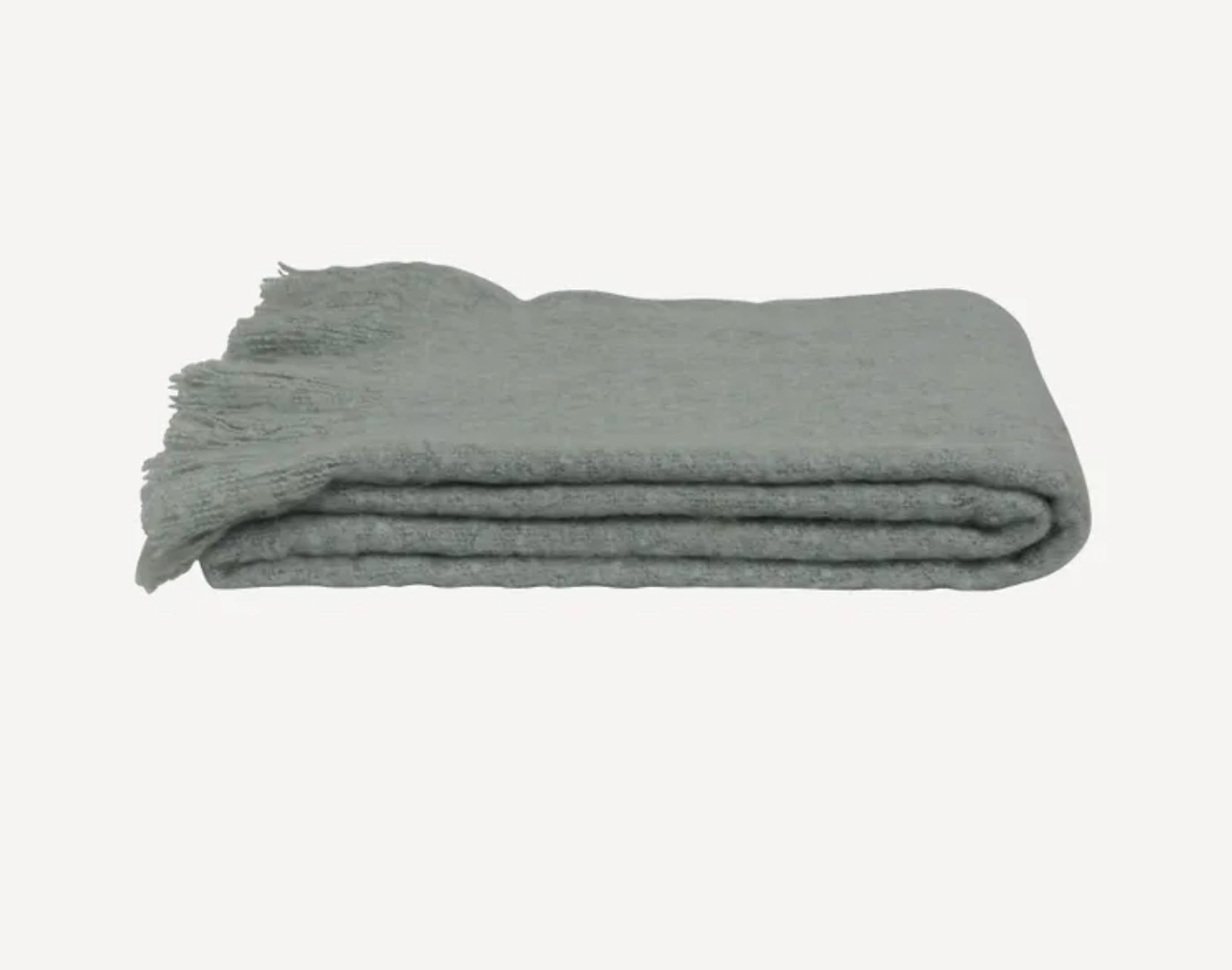 Tassel Throw Seafoam