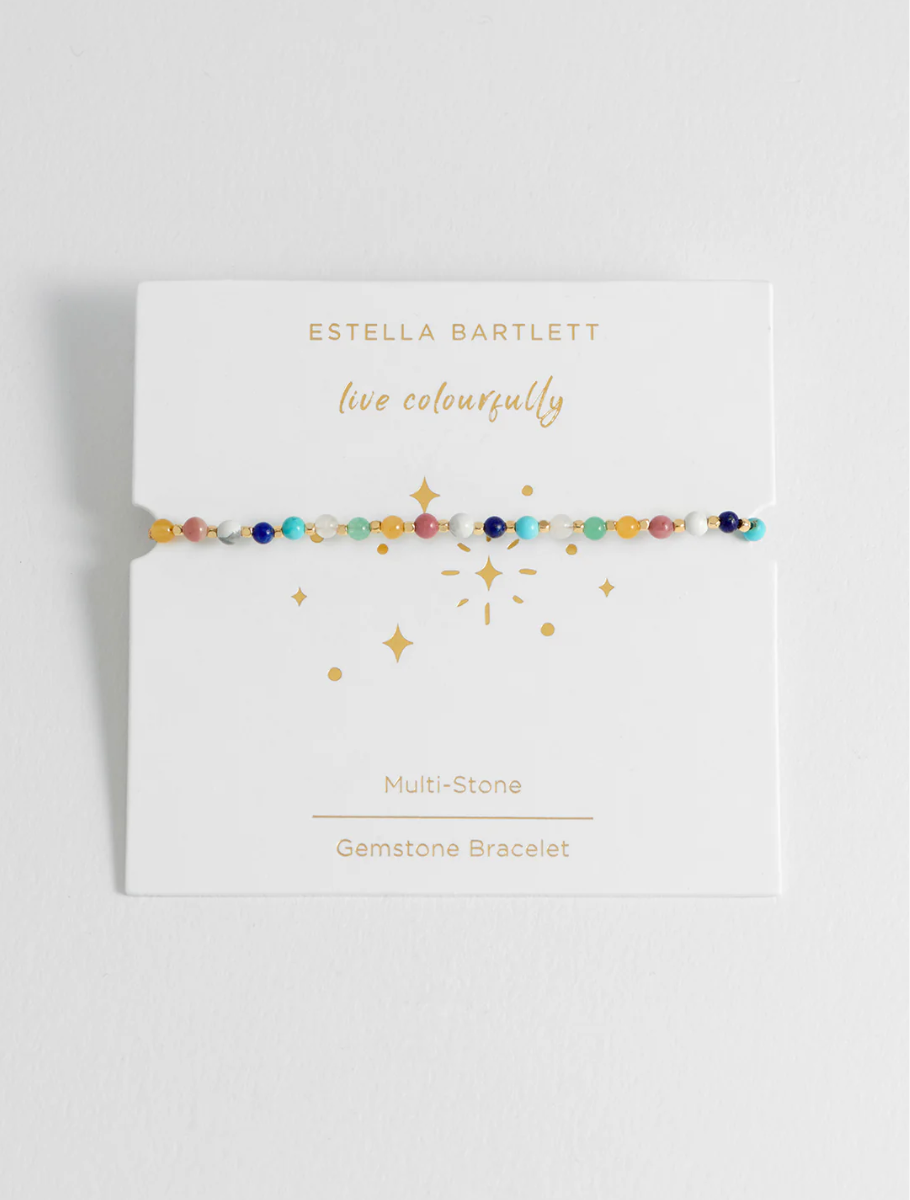 Estella Bartlett Amelia Mixed Gemstone Bracelet