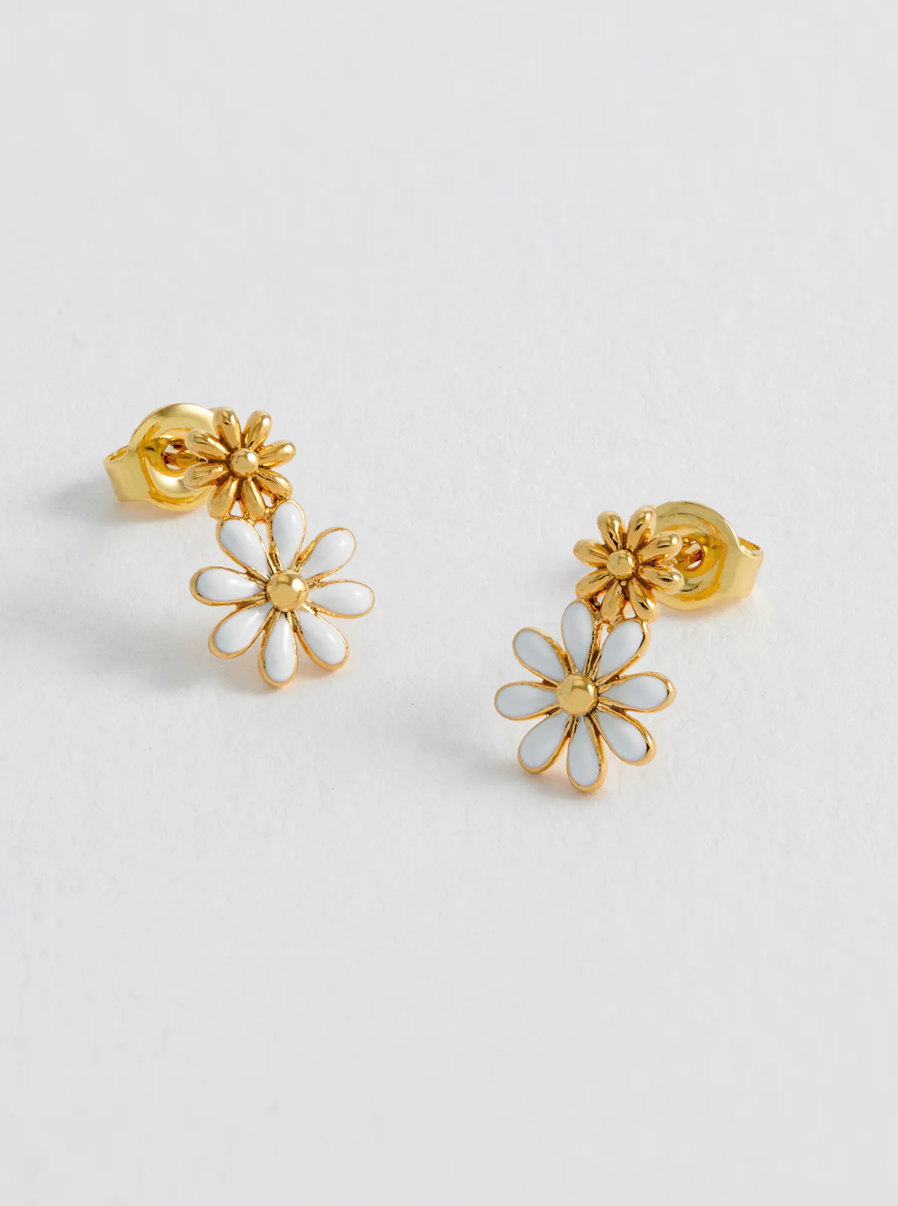 Estella Bartlett Double Flower Studs