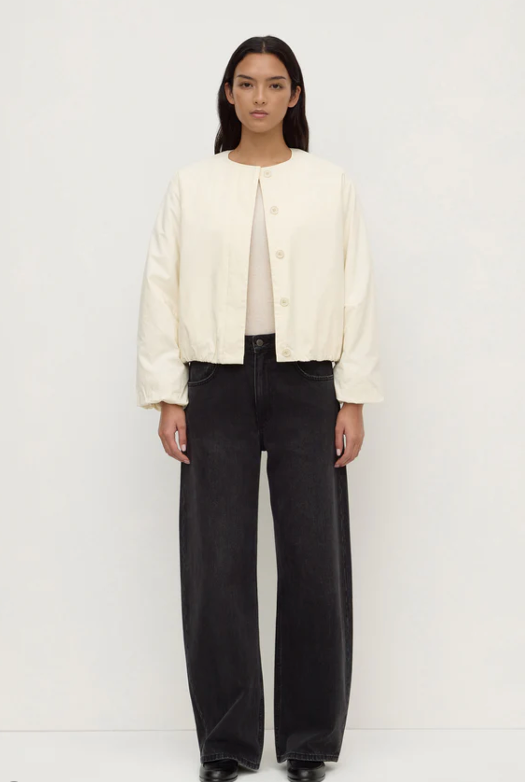 Assembly Label Zoie Padded Bomber Jacket