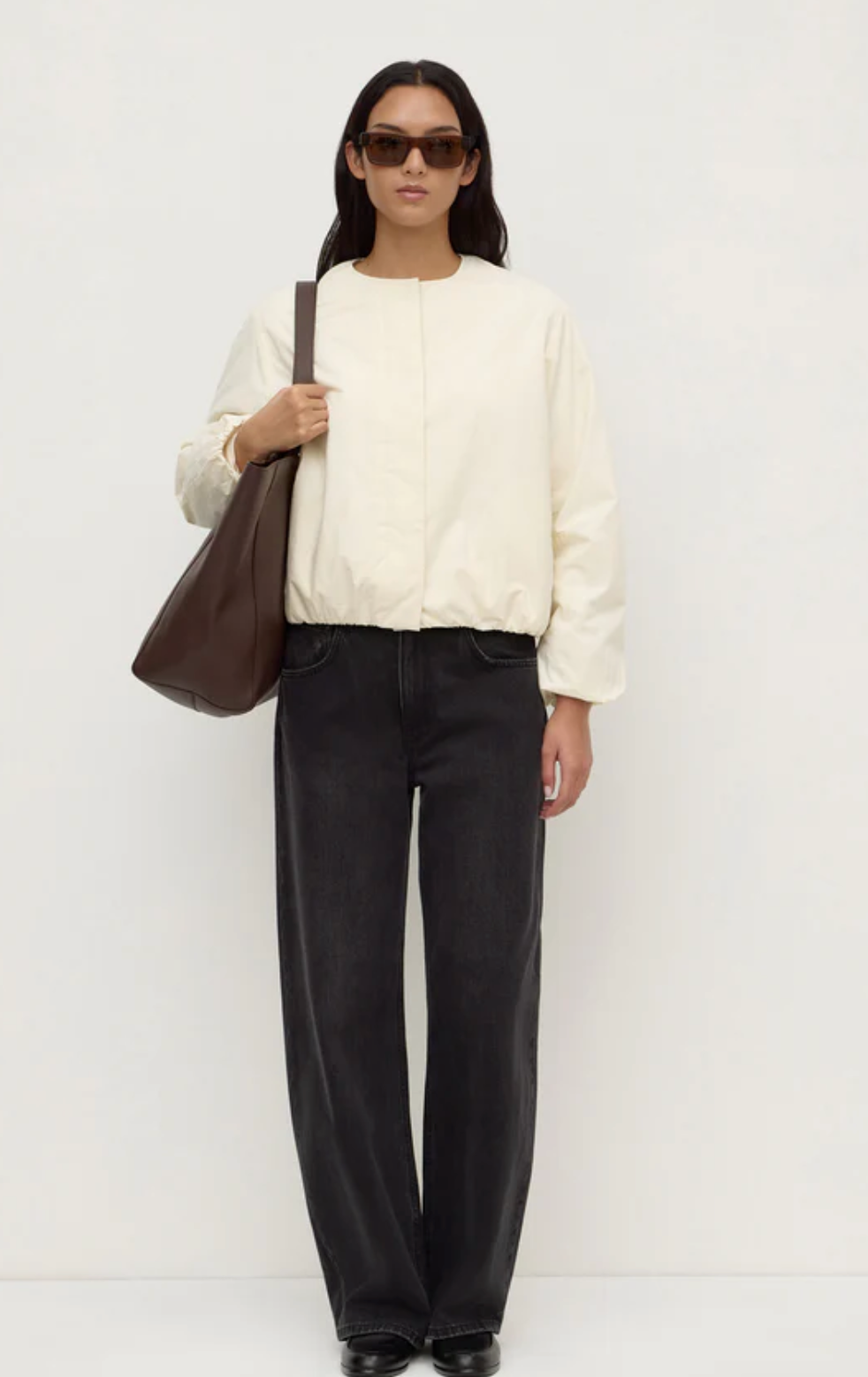 Assembly Label Zoie Padded Bomber Jacket