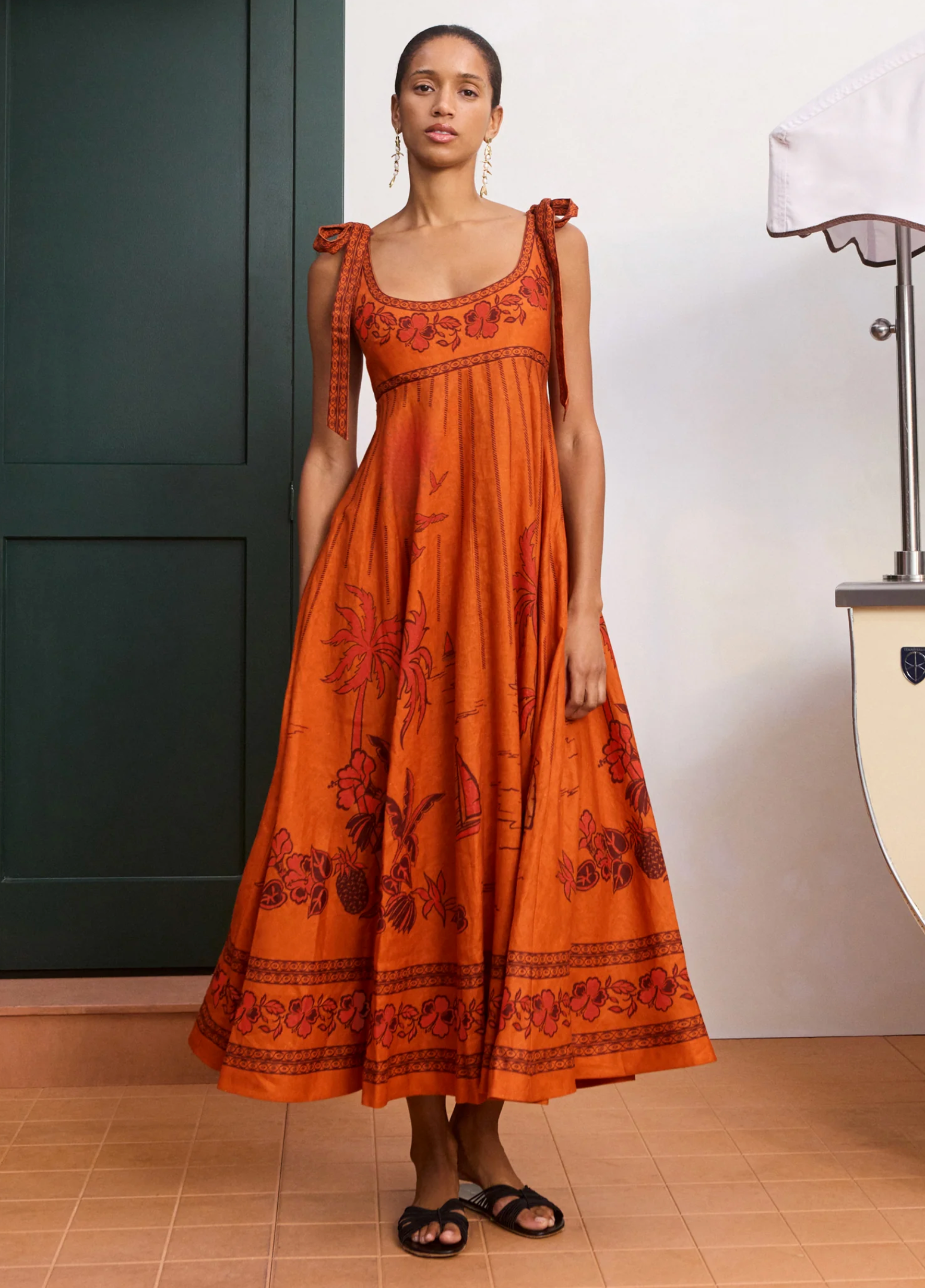Alemais Boathouse Ballet Sundress