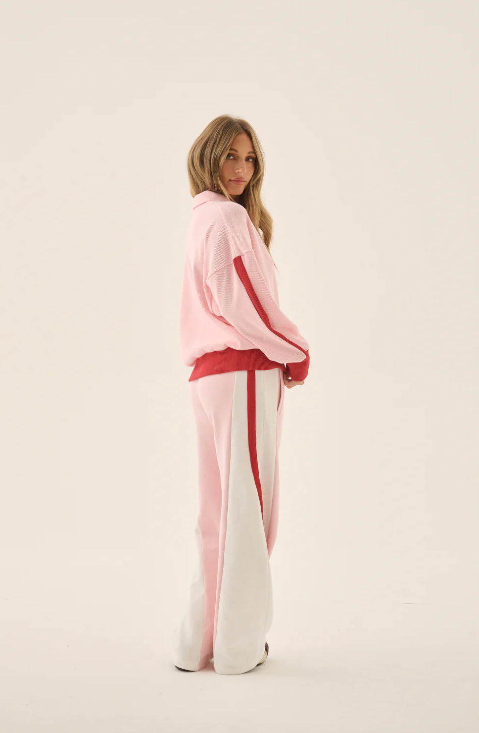 Araminta James Waffle Splice Sweatshirt