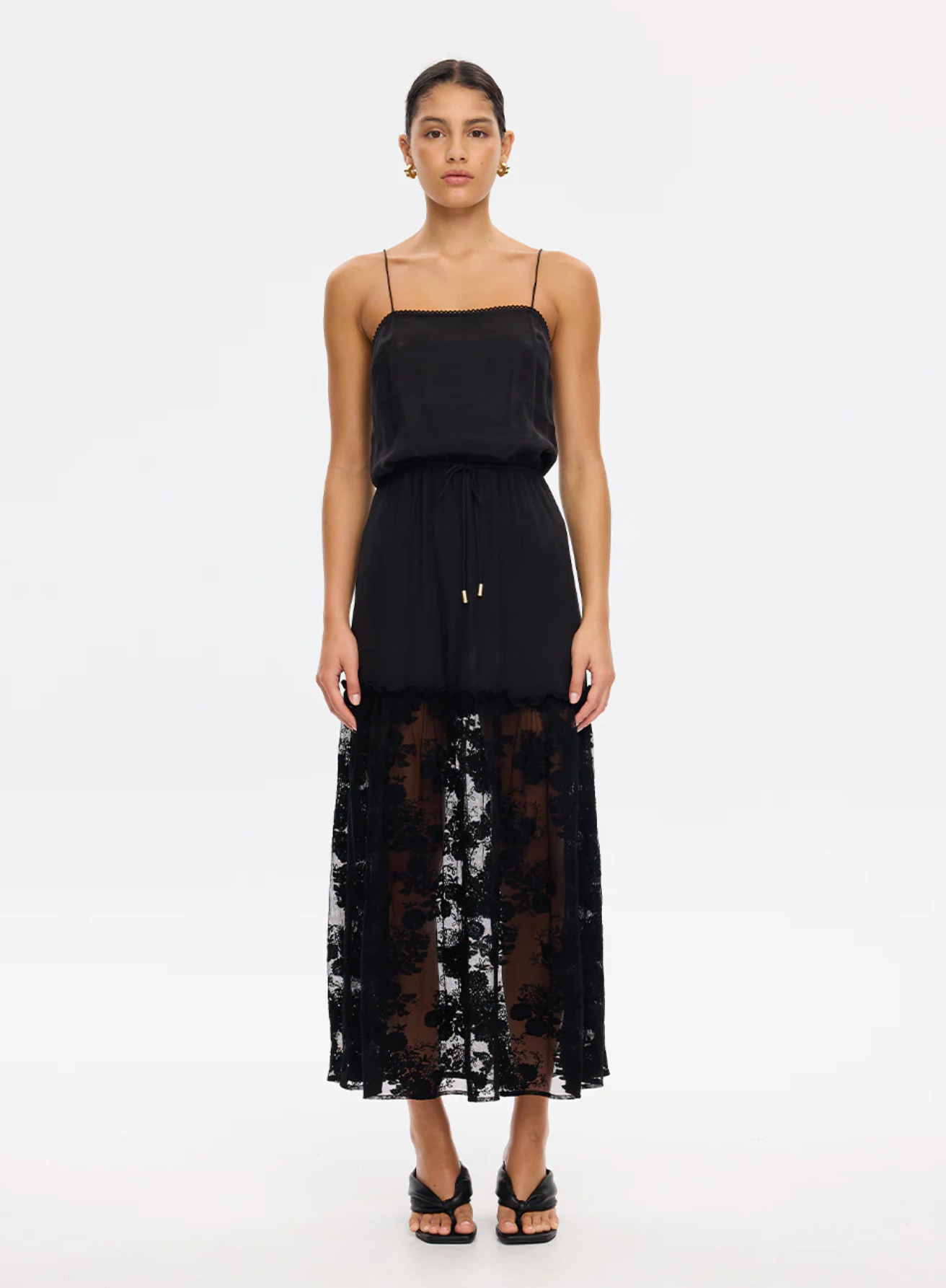 Kivari Blair Lace Maxi Dress