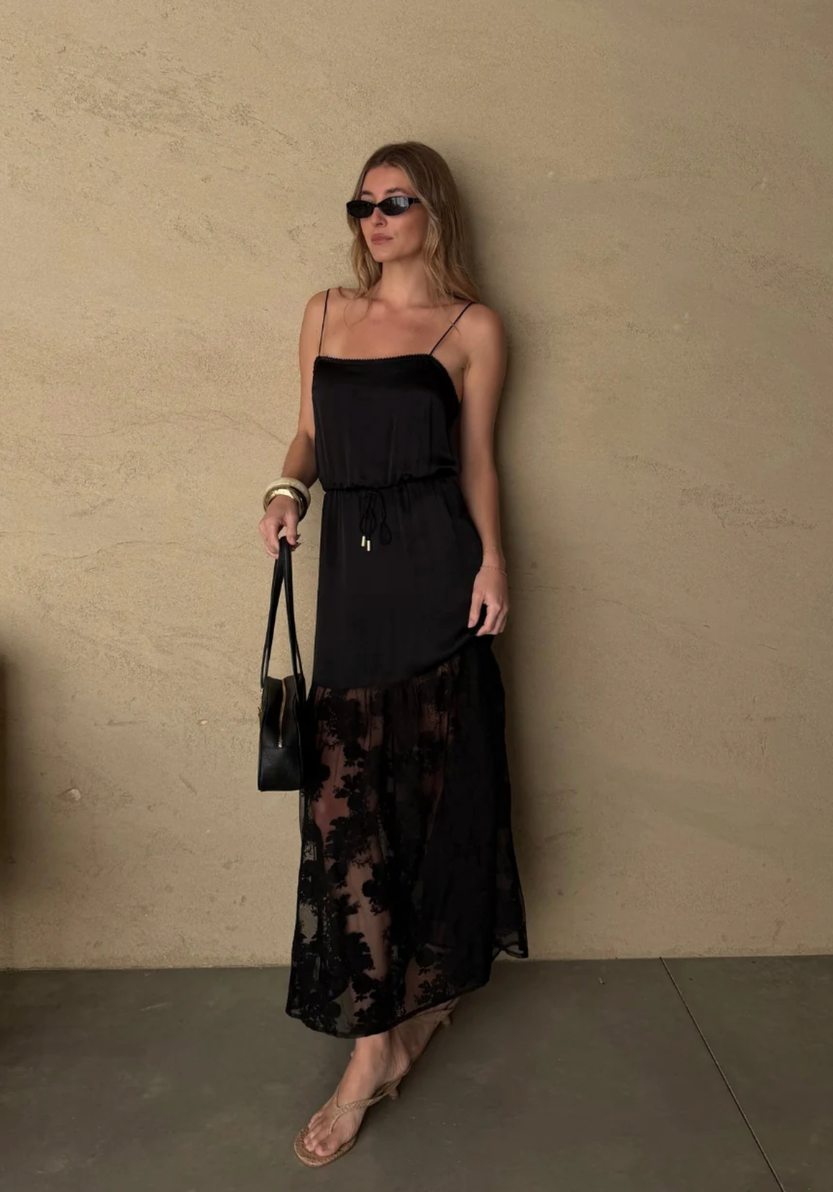 Kivari Blair Lace Maxi Dress