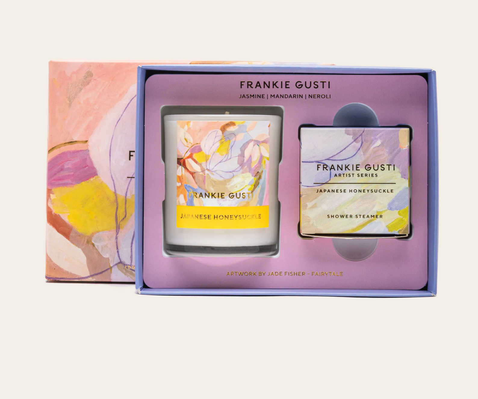 Frankie Gusti Candle + Steamer Duo
