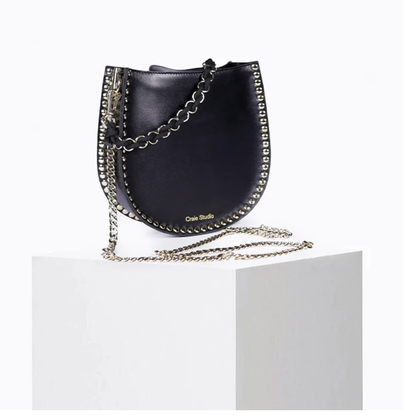 Craie Studio Oro Clou Noir Bag