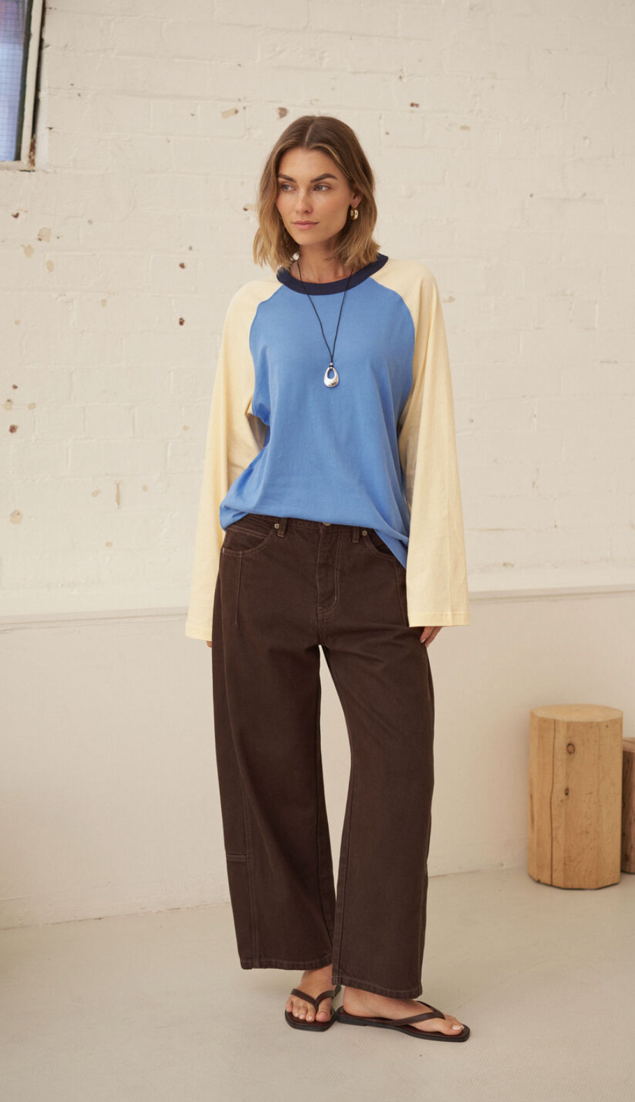 Ceres Life Demi Barrel Jean