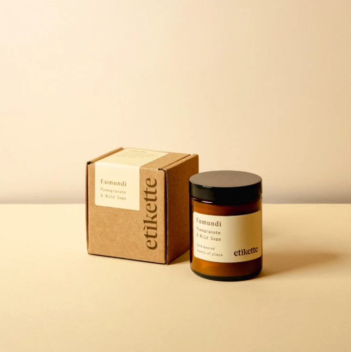 Etikette Eumundi Small Candle