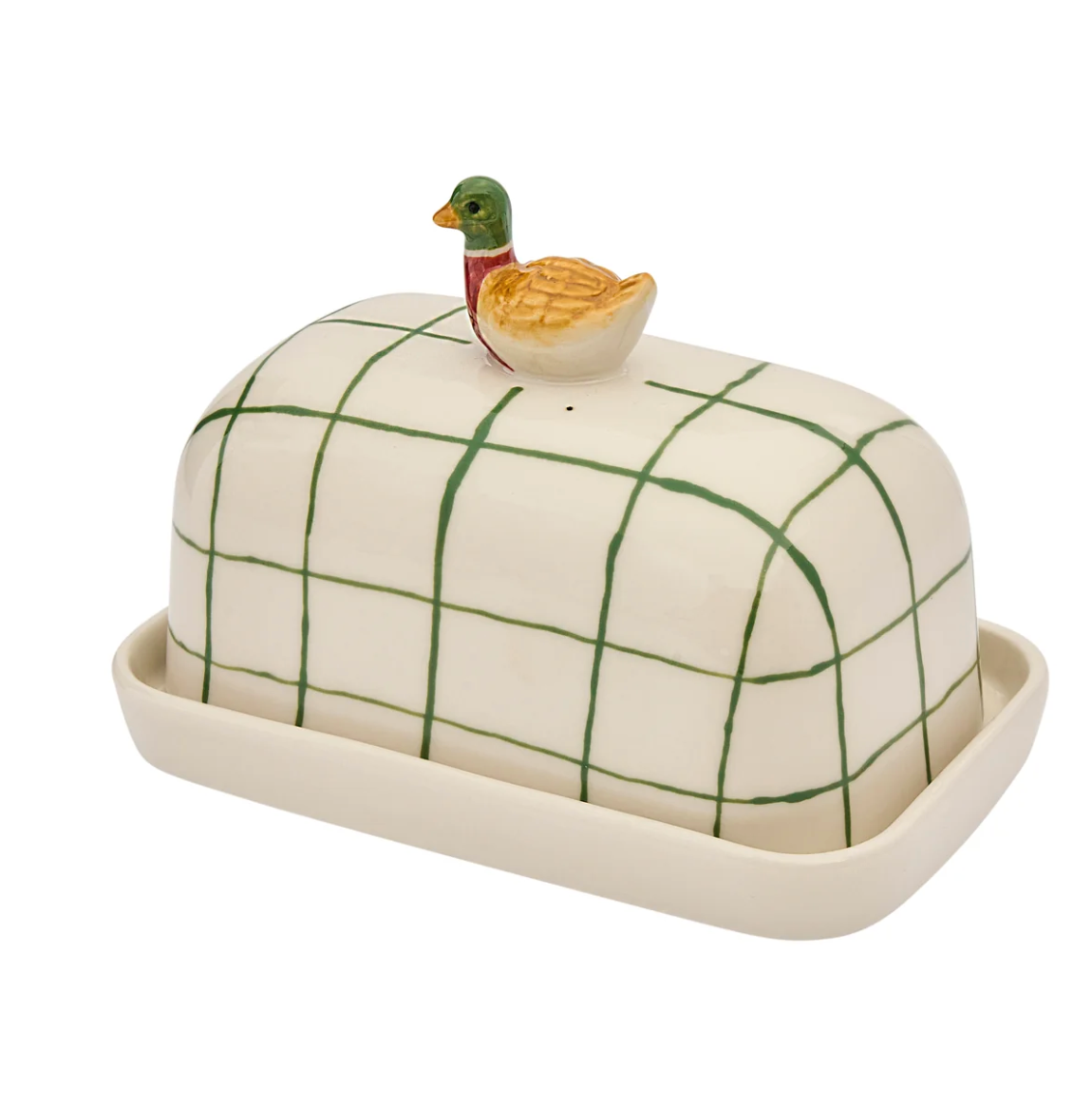 Butter Dish Duck Butter Up