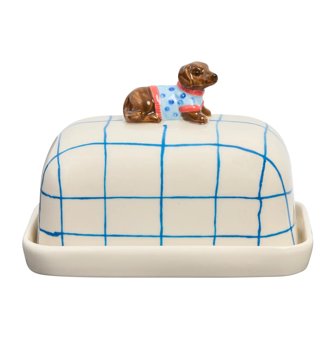 Butter Dish Dachshund Butter up