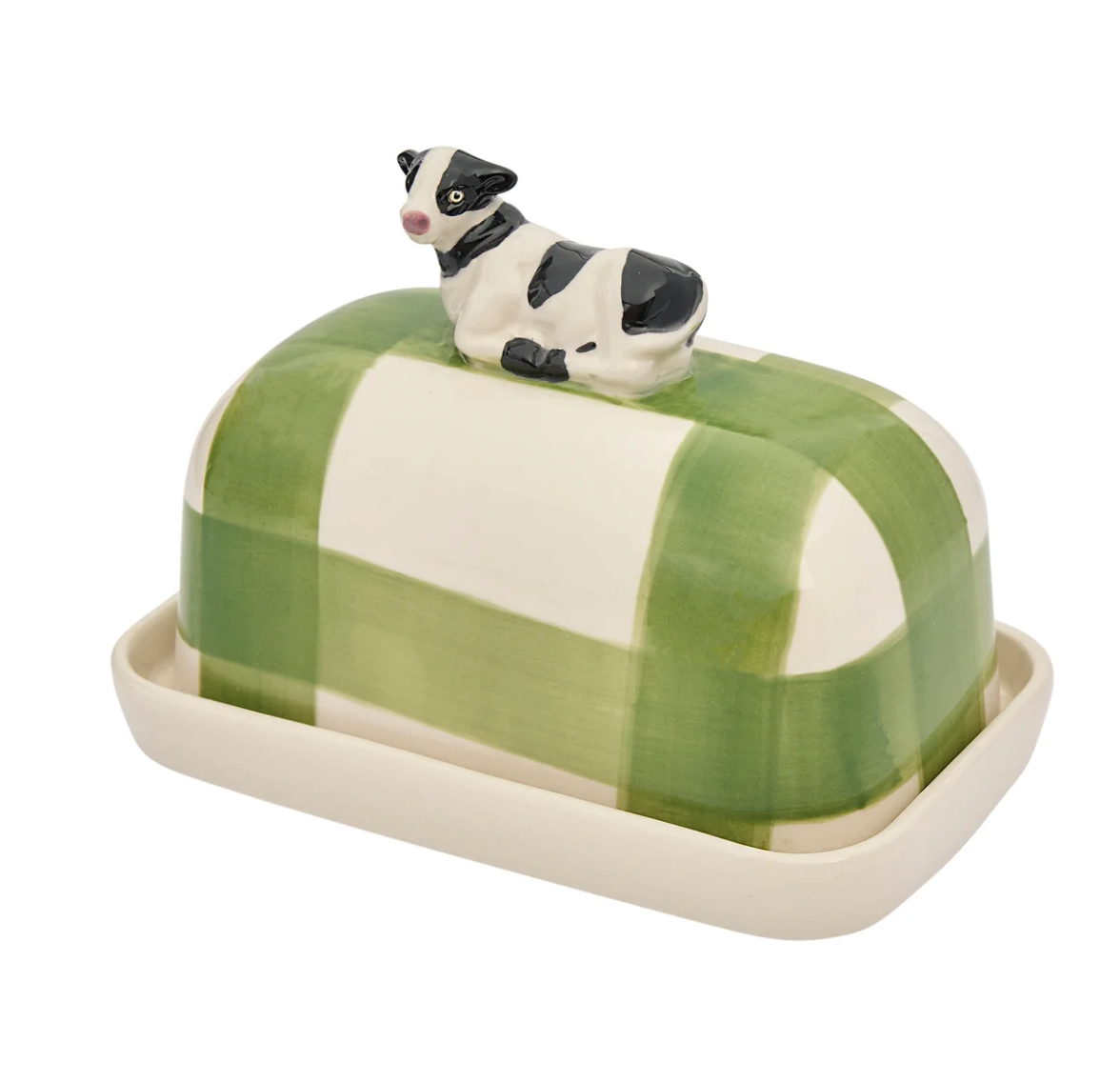 Butter Dish Cow Butter Up