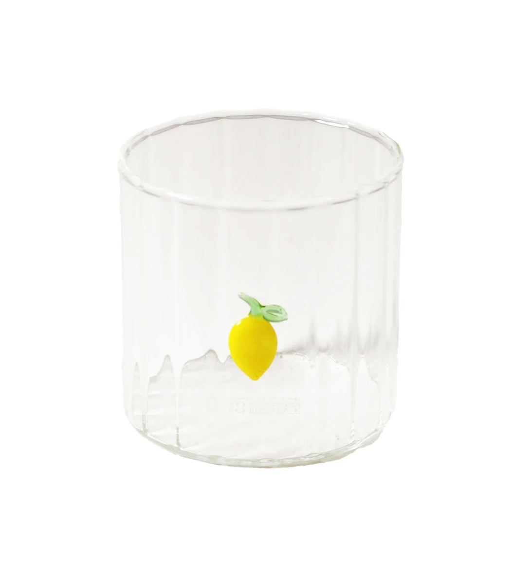 Glass Tumbler Lemon Haven
