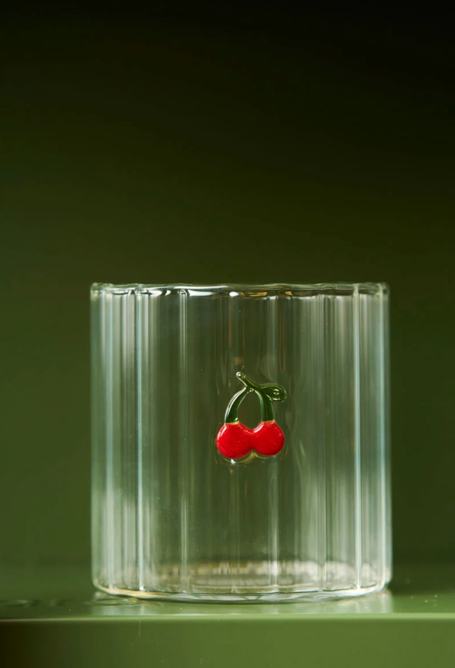 Glass Tumbler Cherry Haven