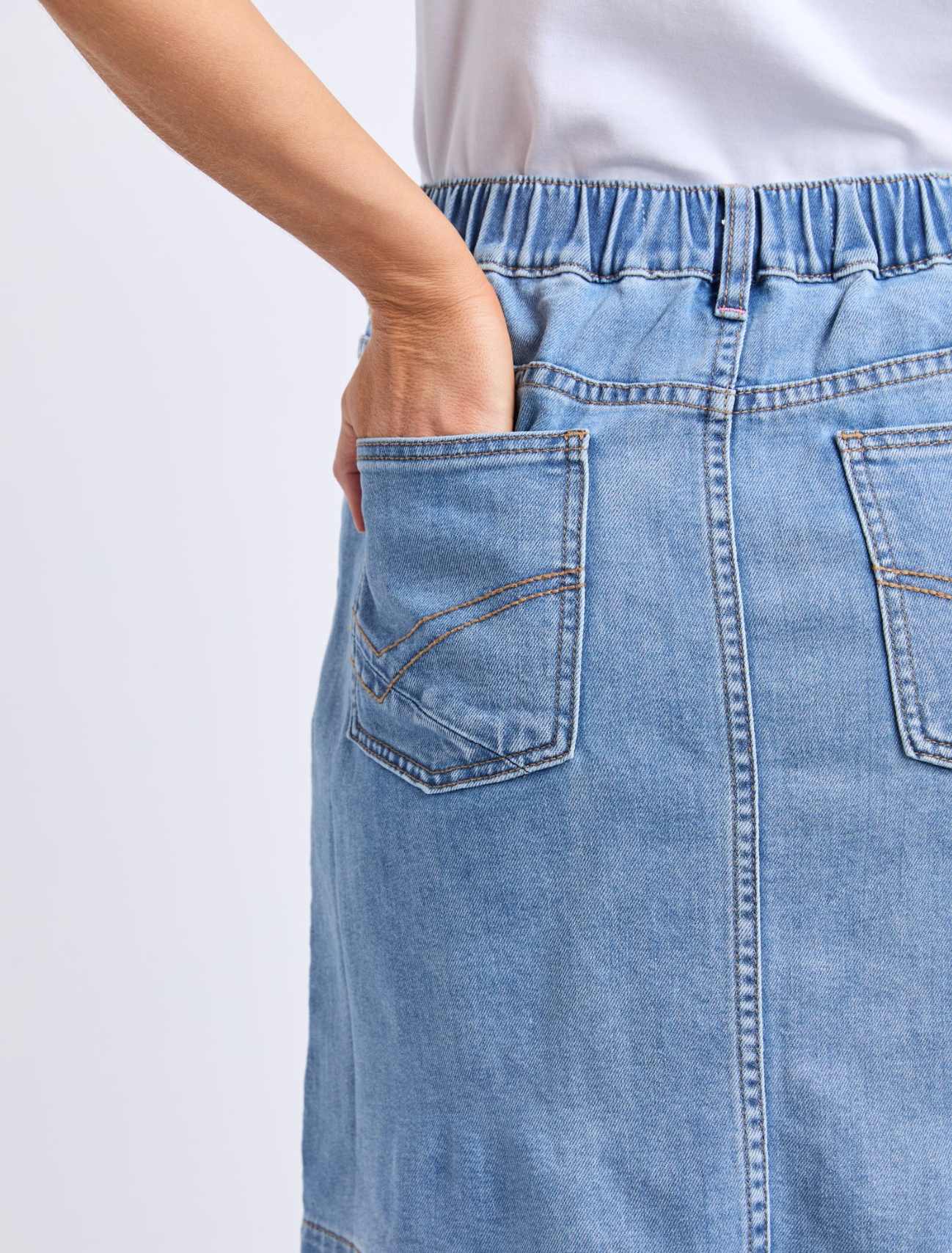 Elm Lifestyle Birdie Denim Skirt