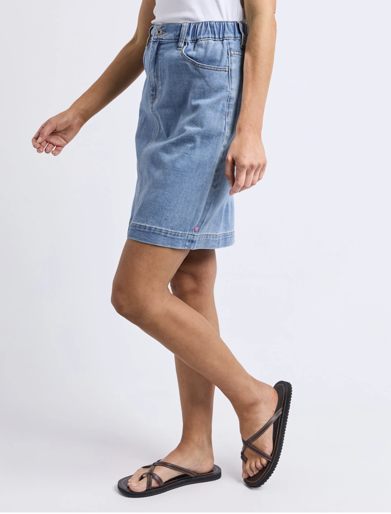 Elm Lifestyle Birdie Denim Skirt