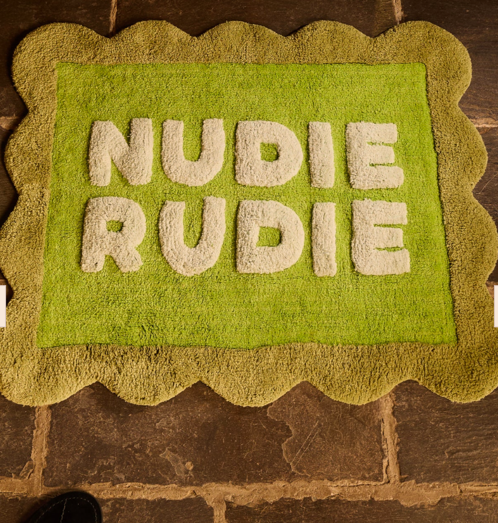 Romy Nudie Bath Mat Cactus Green