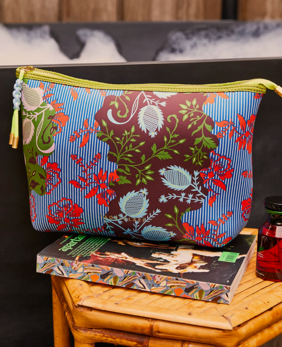 Sage X Clare Leilani Pouch - La Palma