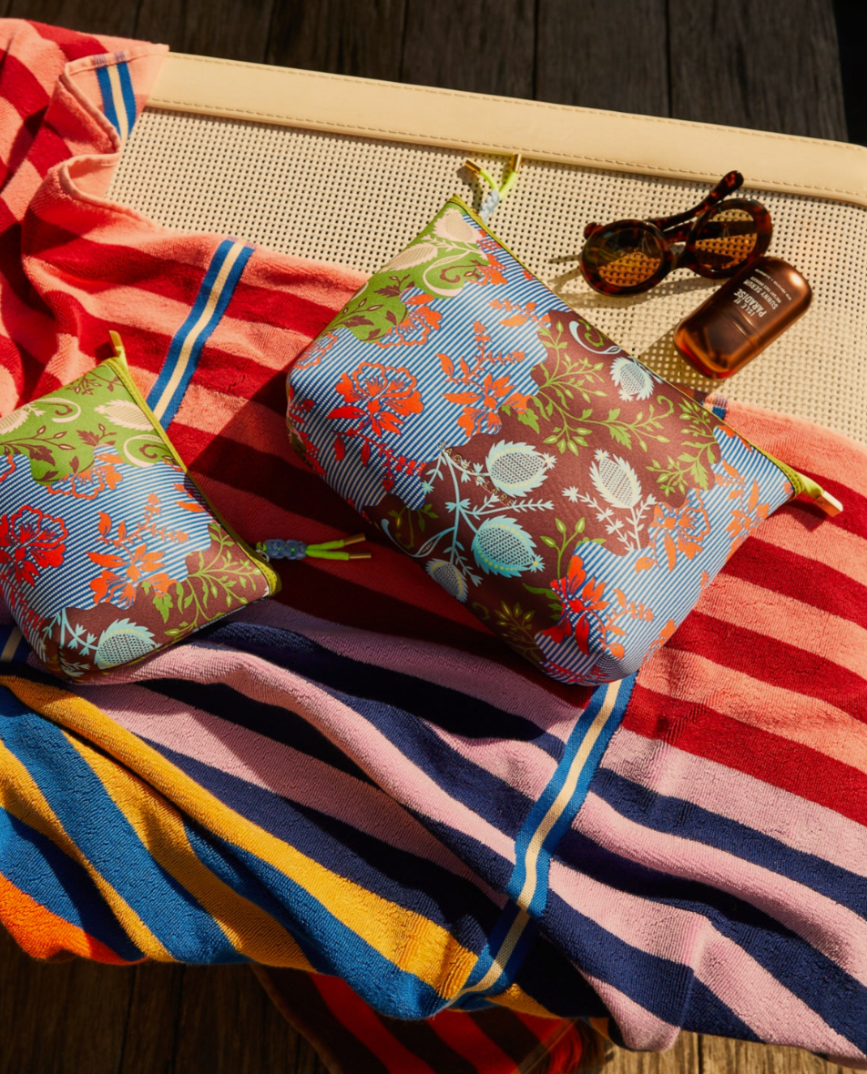 Sage X Clare Leilani Pouch - La Palma