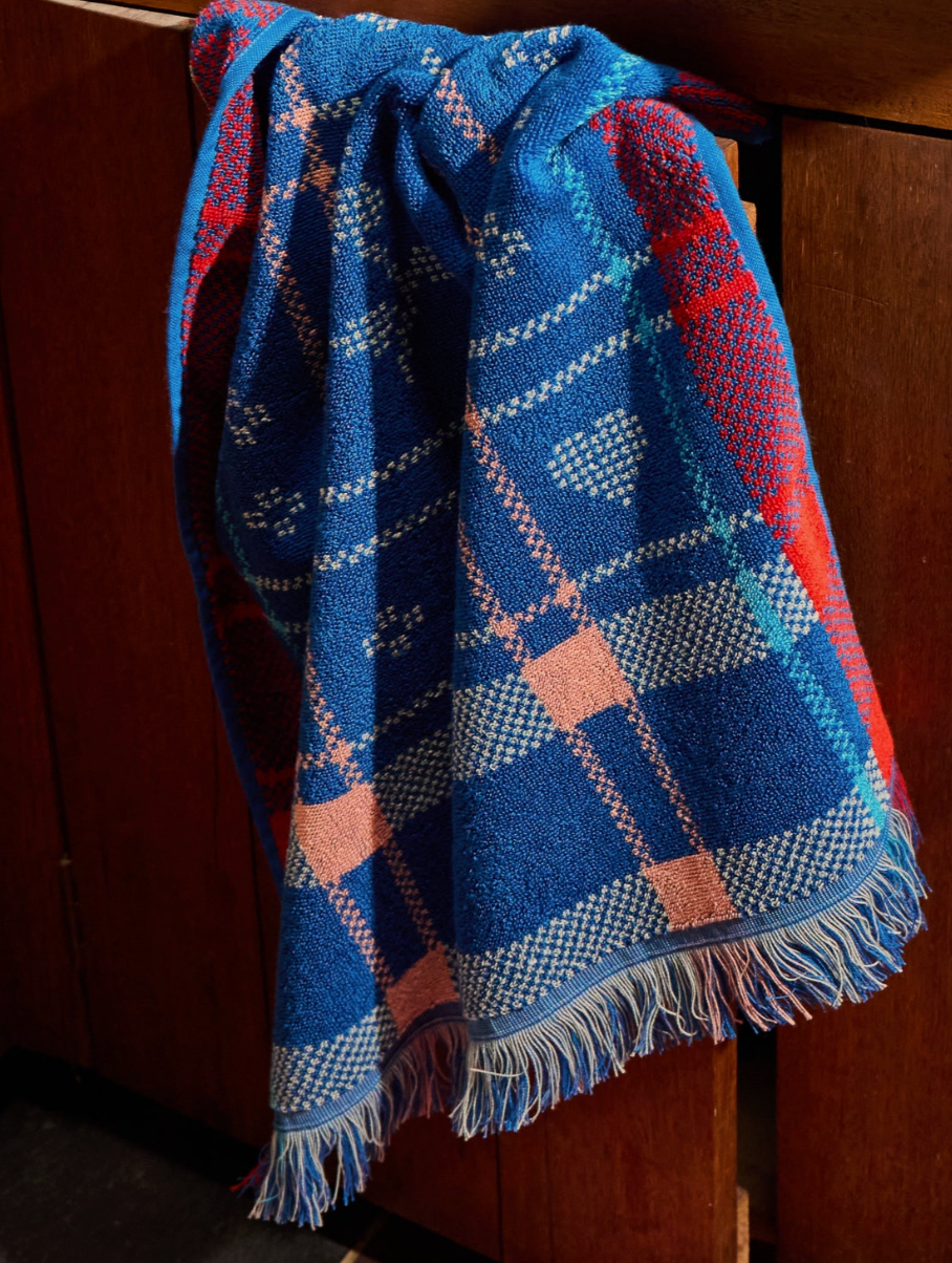 Sage X Clare Josephine Hand Towel Blue Bell
