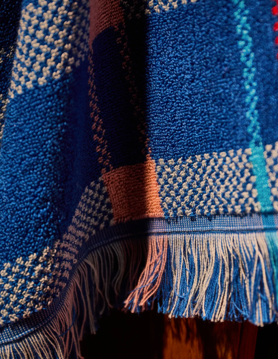 Sage X Clare Josephine Hand Towel Blue Bell