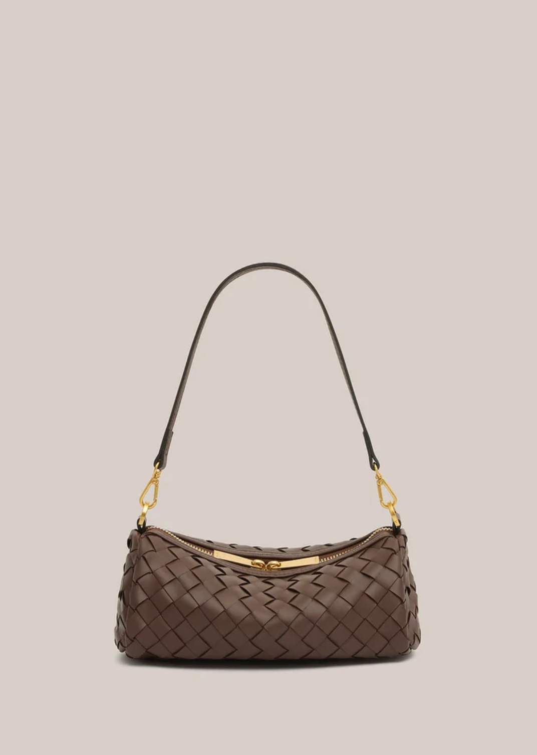 Vestirsi Vivi Woven Crossbody Chocolate