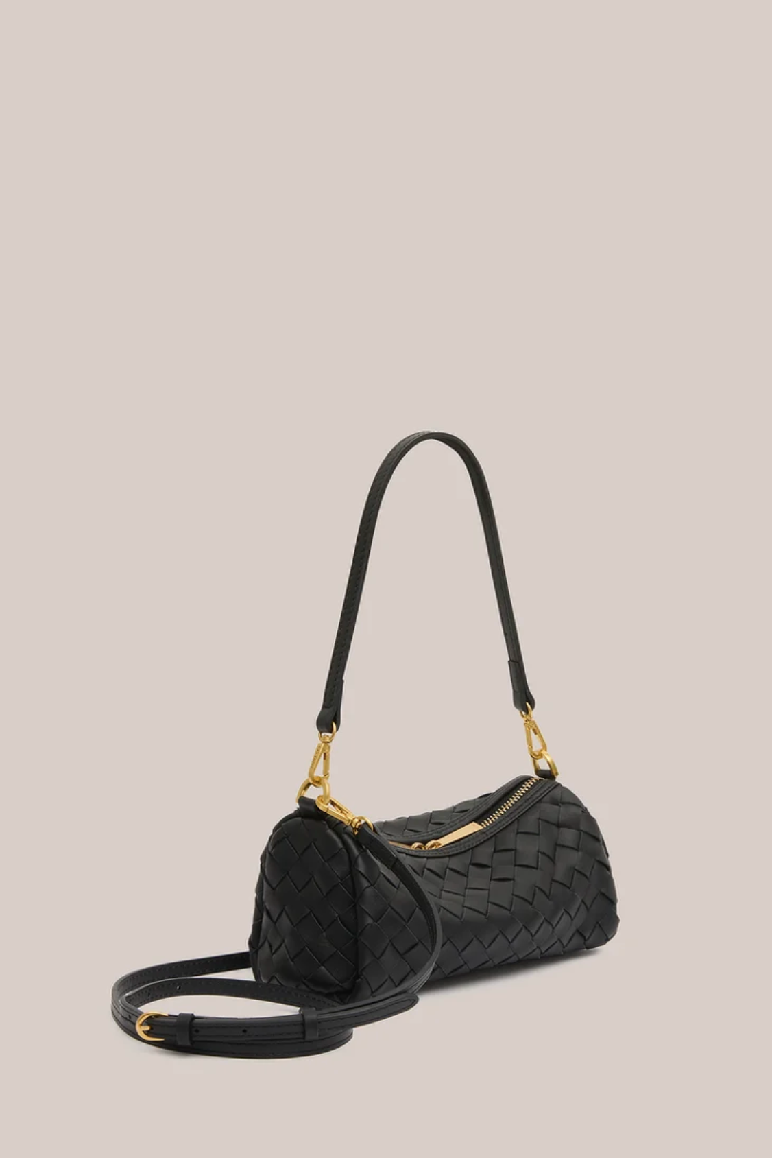 Vestirsi Vivi Woven Crossbody Black